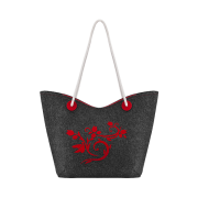 Elegancka torba z filcu