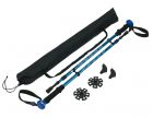 Kijki do nordic walking; czarny/nieb.