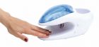 Zestaw do manicure/pedicure "Easy Care" , zawiera urządzenie z 12 końcówkami do pielęgnacji paznokci, z funkcją wiru wodnego do ich zmiękczania i  suszarką do rąk, zasilanie 230V.