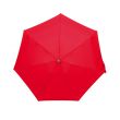 Shorty, alum. parasol, czerwony