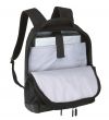 Plecak BACKPACK : 2 główne kieszenie na suwak, jedna z wyściełaną kieszenią na laptop, 2 przednie kieszenie na zamek, wbudowany organizator, wyściełana części na plecy, regulowane ramiączka, silny uchwyt, odporny na brud, podstawa wykonana z wytrzymałego 