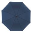 Parasol automatyczny wiatroodporny ?Passat? z metalową laską, szynami z włókna szklanego, gumowanym uchwytem, eleganckim czubem, poszyciem z poliestru pongee, zapięciem na rzep.