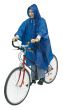Rowerowe poncho z kapturem i ściąganym sznurkiem wokół twarzy, rozmiar uniwersalny.