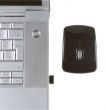 Mysz optyczna SINUO , bezprzewodowa: z 2 przyciskami i scrollem, adapter USB podłączony magnesem do dolnej części, rozdzielczość: 800/1600 dpi, zasięg: do 10m Plug + Play (oprogramowanie nie jest potrzebne ).