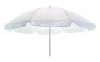 Parasol plażowy &quot;Sunflower&quot; z dwuczęściową laską, metalowymi szynami, plastikowymi kolcami, poliestrowym poszyciem, pakowany w przezroczystą torbę z PVC