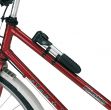 Pompka rowerowa z "przejściówką" dla standardowych opon rowerowych i nadmuchiwanych produktów, zawiera 2 zaworki dla kół rowerowych.
