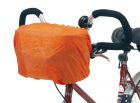 Torba izotermiczna "Bike" na kierownicę roweru, z kieszeniami na zamki błyskawiczne, paskami z tyłu, regulowanym paskiem na ramię, zawiera osłonę przeciwdeszczową i przezroczystą kieszeń na mapę.