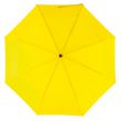 Automatyczny, wiatroodporny, kieszonkowy parasol "Bora" trzyczęściowy, metalowy trzon, szkielet z aluminium, plastiku i włókna szklanego, metalowe końcówki, rączka z gumową powłoką, poliestrowe poszycie ze specjalną wodoodporną powłoką, zapinany