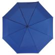 Automatyczny, wiatroodporny, kieszonkowy parasol "Bora" trzyczęściowy, metalowy trzon, szkielet z aluminium, plastiku i włókna szklanego, metalowe końcówki, rączka z gumową powłoką, poliestrowe poszycie ze specjalną wodoodporną powłoką, zapinany