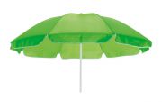 Parasol plażowy &quot;Sunflower&quot; z dwuczęściową laską, metalowymi szynami, plastikowymi kolcami, poliestrowym poszyciem, pakowany w przezroczystą torbę z PVC