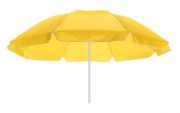 Parasol plażowy &quot;Sunflower&quot; z dwuczęściową laską, metalowymi szynami, plastikowymi kolcami, poliestrowym poszyciem, pakowany w przezroczystą torbę z PVC