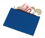 Filcowa saszetka &quot;Collector&quot; na monety, zapinana na zamek.