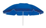 Parasol plażowy &quot;Sunflower&quot; z dwuczęściową laską, metalowymi szynami, plastikowymi kolcami, poliestrowym poszyciem, pakowany w przezroczystą torbę z PVC