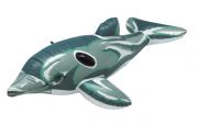 Nadmuchiwany delfin &quot;Roxy&quot; z czarnymi uchwytami.