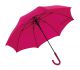 Parasol automatyczny "Lambarda" z metalową laską, szynami z włókna szklanego, metalowymi kolcami, uchwytem pokrytym gumą, z wbudowanym przyciskiem, poszycie poliester pongee ze specjalną wodoodporną powłoką, zapięcie na rzep