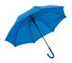 Parasol automatyczny "Lambarda" z metalową laską, szynami z włókna szklanego, metalowymi kolcami, uchwytem pokrytym gumą, z wbudowanym przyciskiem, poszycie poliester pongee ze specjalną wodoodporną powłoką, zapięcie na rzep
