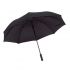 Parasol automatyczny wiatroodporny ?Passat? z metalową laską, szynami z włókna szklanego, gumowanym uchwytem, eleganckim czubem, poszyciem z poliestru pongee, zapięciem na rzep.