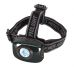 Latarka na głowę "Expedition" z 5 silnymi diodami LED, strumień światła ciągły lub migający, włącznik/wyłącznik, nylonowa regulowana taśma na głowę.