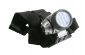 Lampa czołowa KILIMANDSCHARO : z 12 diodami LED, żywotność żarówki około 100.000 godzin, regulowane oświetlenie, obracana na 4, 8 lub 12 żarówek wraz z opcją migania, regulowana, wygodna opaska, z tworzywa sztucznego, baterie: 3 x AAA (brak w zestawie).