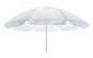 Parasol plażowy "Sunflower" z dwuczęściową laską, metalowymi szynami, plastikowymi kolcami, poliestrowym poszyciem, pakowany w przezroczystą torbę z PVC