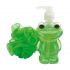 Dozownik do żelu pod prysznic "Frog" zawiera gąbkę , około 270ml.