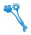 Sztućce sałatkowe "Flower" , 2 łyżeczki w kształcie kwiatka.