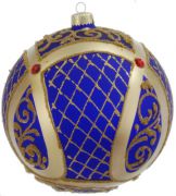 Bombka kolekcja artystyczna - dekor trudny, o średnicy 120 mm i 150 mm
