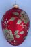 Bombka jajo faberge, wysokość 130 mm, średnica 80 mm
