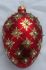 Bombka jajo faberge, wysokość 130 mm, średnica 80 mm
