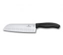 Nóż Santoku SwissClassic z ryflowanym ostrzem