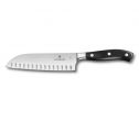 Kuty nóż Santoku Grand Maître z ryflowanym ostrzem