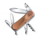 Evolution Wood 10 Scyzoryk średniej wielkości z elegancką drewnianą rękojeścią