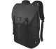 Flapover Drawstring Laptop Backpack