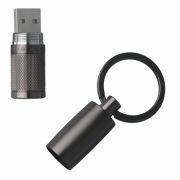 Brelok z USB Pure Matte Dark Chrome 16Gb HAU603 
