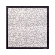 Jedwabna apaszka Léopardo White-grey UFM756K 