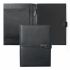 Folder A4 Pure Leather Black HLF604A 