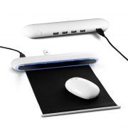 Hub USB z wysuwaną podkładką pod mysz