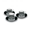 6cz kpl do espresso, porcelana