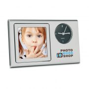 Zegar na biurko z ramką foto