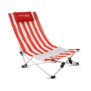 Krzesło plażowe z zagłówkiem