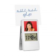 Zegar na biurko, 3 ramki foto