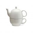 Zestaw do herbaty w pudełku, ceramiczny czajnik i filiżanka do herbaty 350 ml