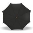 Parasol automatyczny z drewnianym trzonem i rączką