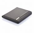 Eleganckie portfolio na iPad i na dokumenty, kieszeń na iPad, uchwyt na długopis, notatnik A5 (20 kartek)