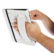 Podstawka pod iPad z aksamitnym środkiem i wygodnym uchwytem do noszenia