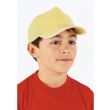 Czapka dziecięca z paskiem wokół daszka i zapięciem na rzep, 5 paneli