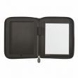 Eleganckie portfolio na iPad i na dokumenty, kieszeń na iPad, uchwyt na długopis, notatnik A5 (20 kartek)
