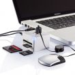 Hub USB, czytnik kart