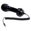 Słuchawka retro z przyciskiem odbierz / odrzuć i regulacją głośności, pasuje do większości telefonów komórkowych i komputerów