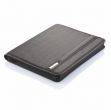 Teczka na dokumenty A4 z kieszeniami na wizytówki, kieszenie na USB, uchwyt na długopis, notatnik A4 (20 kartek)